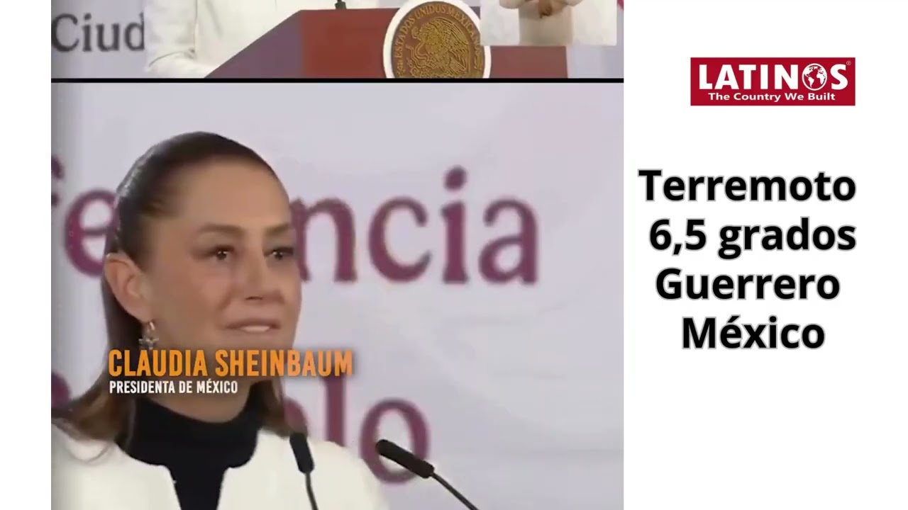 Sismo de 6,5 grados golpea Guerrero