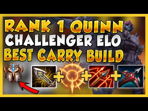 THIS IS THE #1 QUINN BUILD TO CARRY ANY GAME IN HIGH ELO! INSANE DAMAGE BUILD - League of Legends