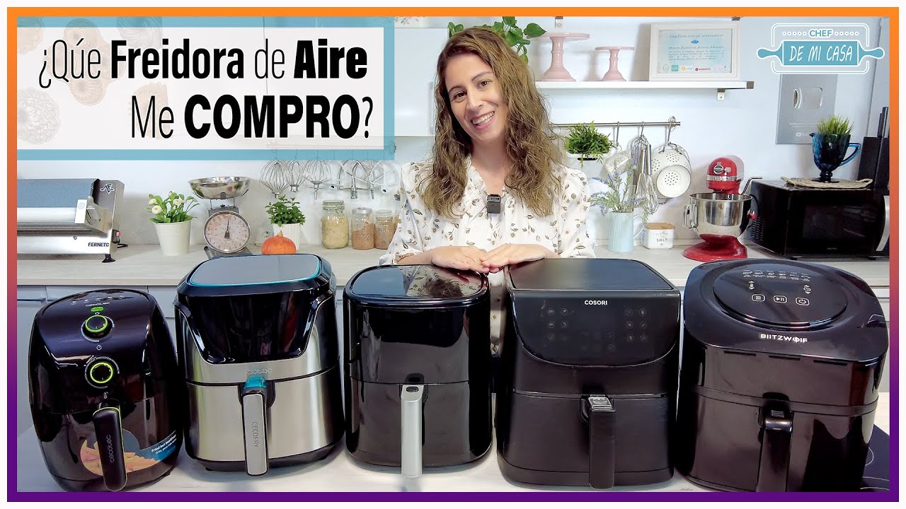 ✅ ¿Qué FREIDORA de AIRE COMPRAR 🤔 Características, Opiniones y GUÍA DE COMPRA - FREIDORA sin ACEITE