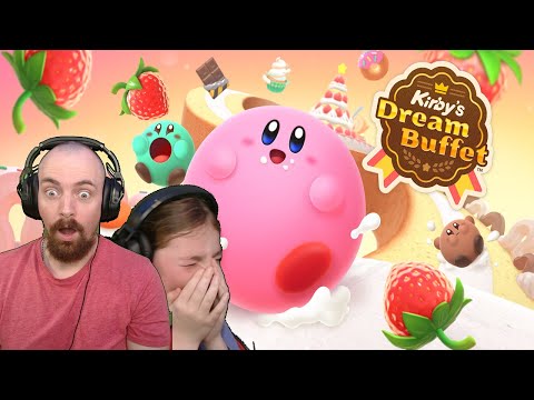 KIRBY wird FETT 😂 - Kirbys Dream Buffet Gameplay Deutsch