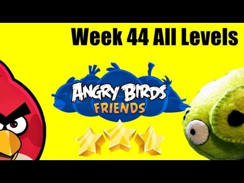 Angry Birds Friends -Week 44 Tournament All Levels Tournament All Levels Walkthrough Highscore