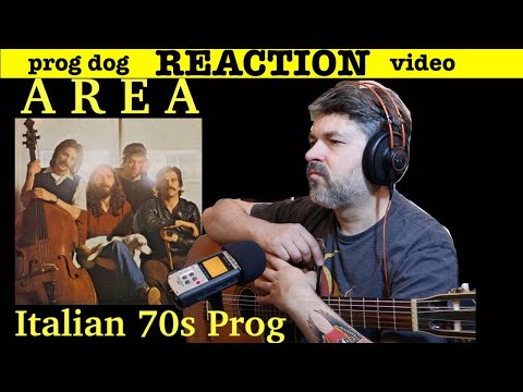 70s Italian Prog Group AREA "Consapevolezza"   (reaction episode 364)