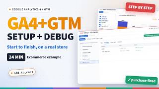 Google Analytics 4 Tutorial: Complete GA4 + Google Tag Manager Setup, Step by St