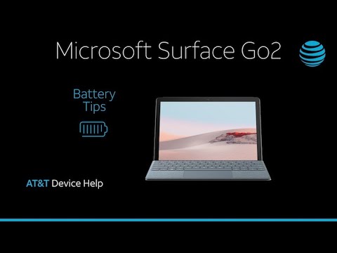 Learn about Battery life of Microsoft Surface Go 2 | AT&T Wireless