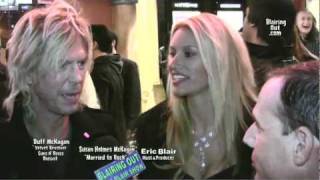 GNR & VR Duff McKagan & Susan Holms talk w Eric Blair @ Lemmy movie premiere