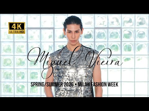 MIGUEL VIEIRA Spring/Summer 2026 : Luxury and Nocturnal Elegance at Milan FW