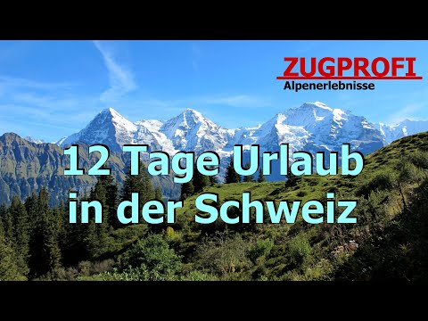 ZUGPROFI - 12 Tage Urlaub in der Schweiz inklusive drei Panoramabahnreisen