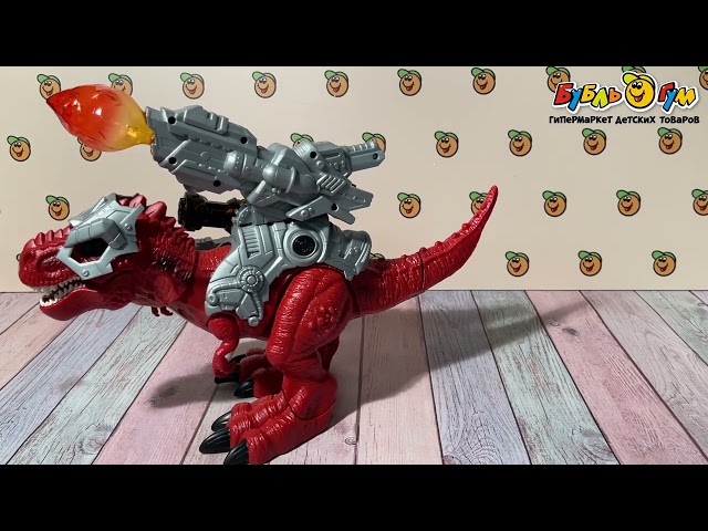 Тирекс ZURU Robo Alive на батарейках со световыми и звуковыми эффектами в ассортименте - видео