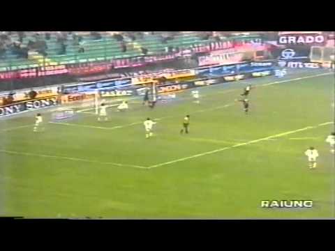 Serie A 1999-2000, day 14 Milan - Reggina 2-2 (Pirlo, 2 Shevchenko, Kallon)