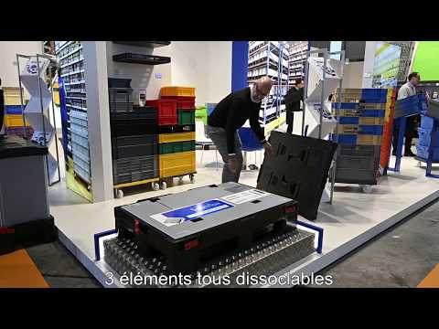 Caisse palette pliable Smart Flow