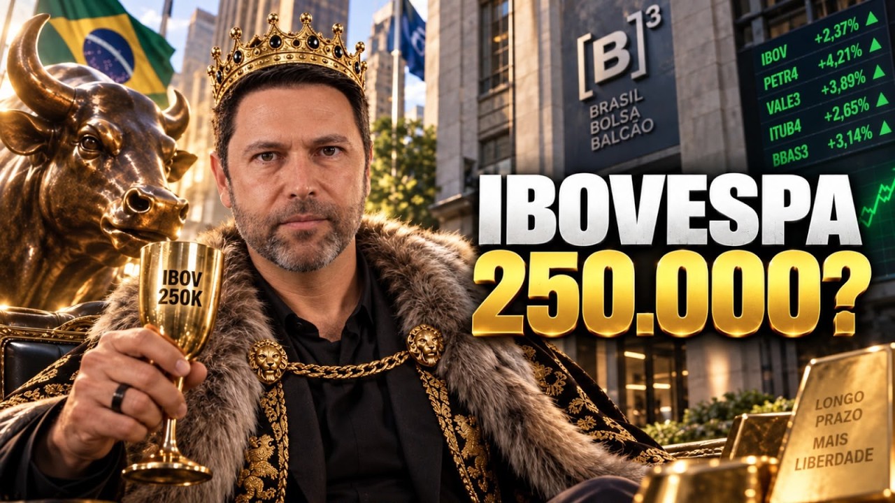 O QUE FALTA PARA O IBOVESPA CHEGAR A 250 MIL?