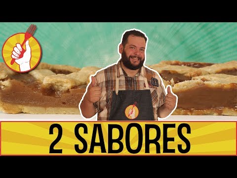Pastafrola de dulce de leche y dulce de batata