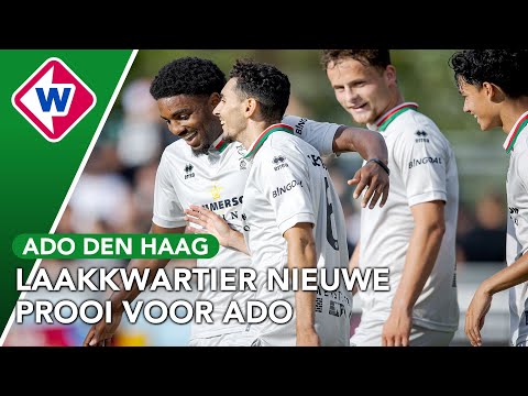 Zevenklapper voor ADO Den Haag tijdens oefenwedstrijd tegen Laakkwartier