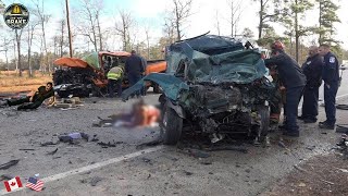 Top 190 Best Brutal Car Crash Moments 2025 – Idiots in Cars Get Instant Karma