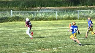 preview picture of video 'Snusher 81 yard TD reception from Wilkinson'