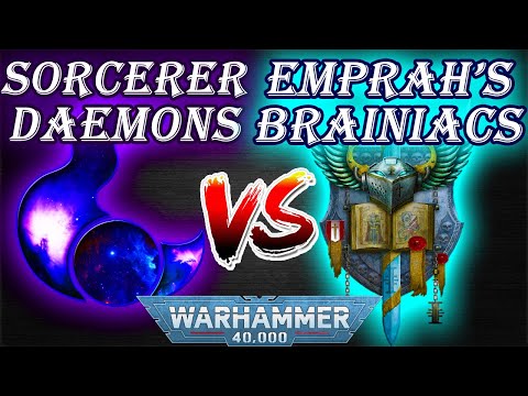 Darth Bober's Daemonhunters vs Tzeentch's Scintillators | Warhammer 40,000 Match Livestream