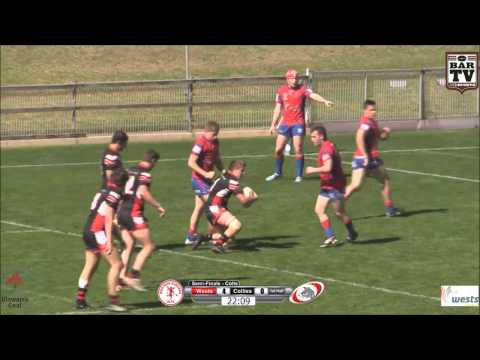 2014 ICRL Major Semi Final Colts Highlights - Wests Devils v Collegians Collies