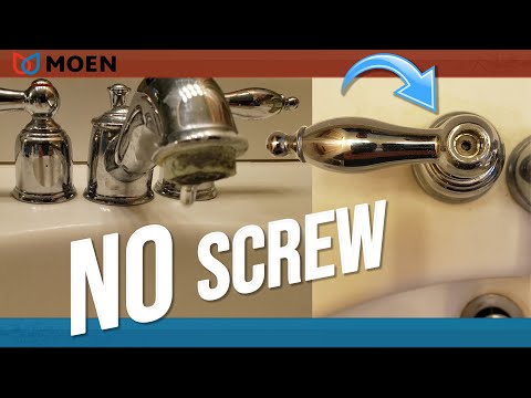 How To Fix A Leaking Faucet Without A Screw In The Handle - MOEN Faucet