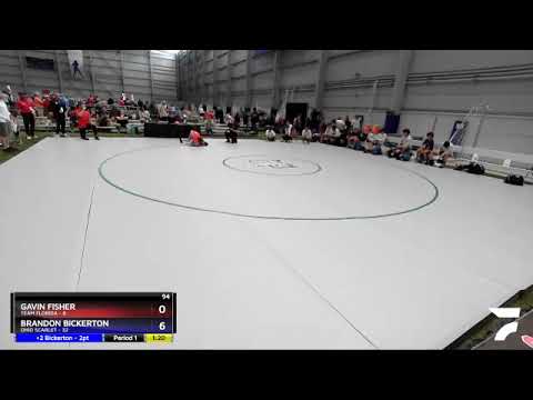 94 Lbs Round 1 (16 Team) - Gavin Fisher, Team Florida Vs Brandon Bickerton, Ohio Scarlet 95da
