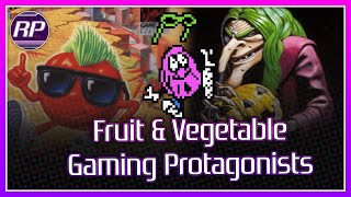 Fruit & Vegetable Gaming Protagonists - Retro Pals