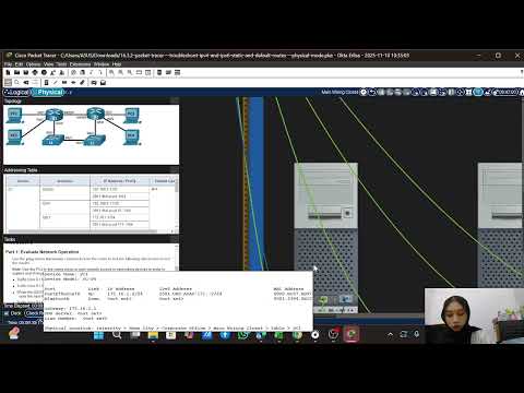 16.3.2 Packet Tracer Troubleshoot IPv4 and IPv6 Static and Default Routes-