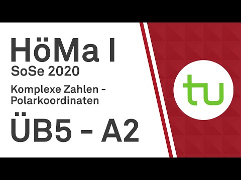 Komplexe Zahlen - Polarkoordinaten – TU Dortmund, Höhere Mathematik I (BCI/BW/MLW)