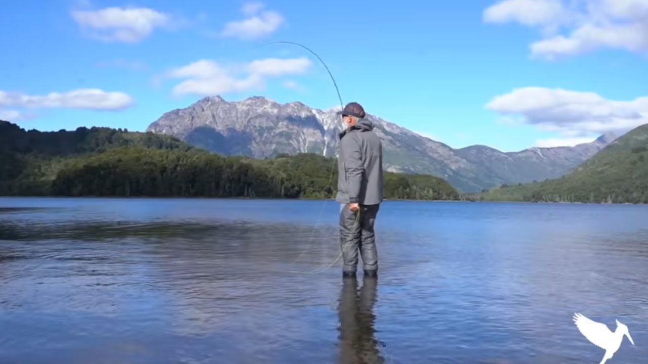 Pesca con Mosca Lago Roca y Canales del Hess Aguas Arriba ESPN junto a Río Manso Lodge Bariloche