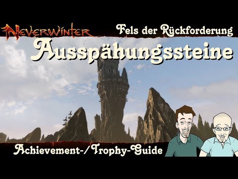 NEVERWINTER Fundorte aller Ausspähungssteine Fels der Rückforderung Guide Leitfaden PS4 deutsch