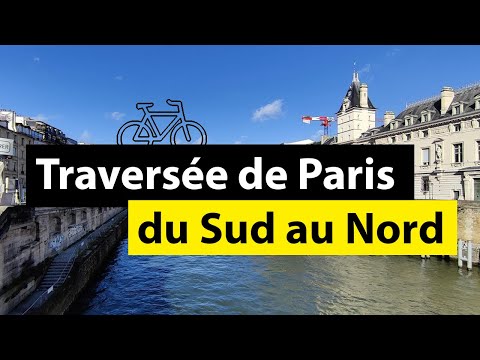 Traversée de Paris du Sud au Nord à bicicleta - Parte 1