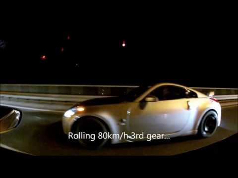 Scirocco 440ps vs 350Z 700ps