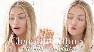 CHARLOTTE TILBURY LIPSTICK COLLECTION  WITH LIP SW