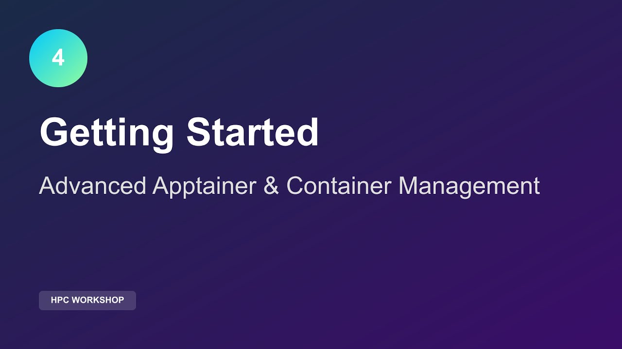 Advanced Apptainer: Best Practices & Container Management