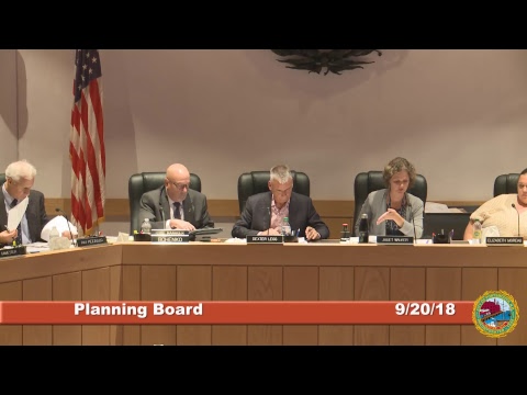 Planning Board 9.20.2018