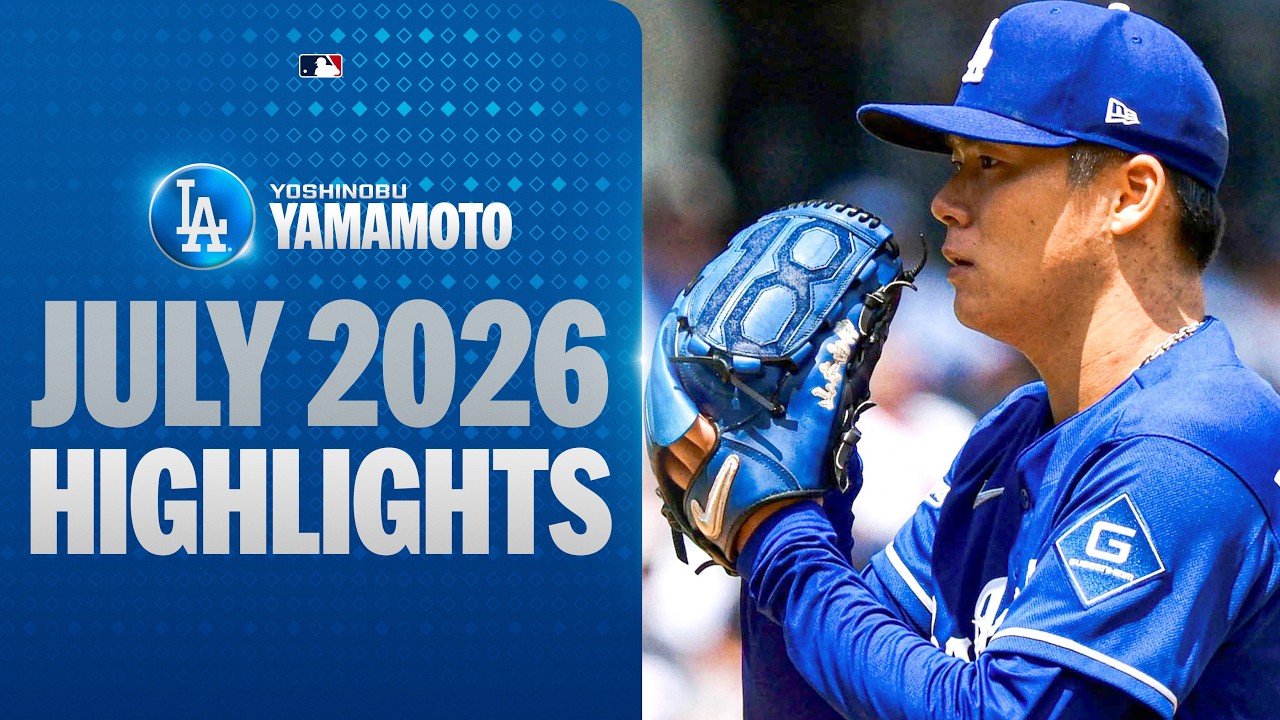 Yoshinobu Yamamoto DAZZLED ơn the mound for the Dodgers in July 2026! 🤩 | MLB Highlights