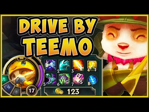 ONE SHOT Q TEEMO! THIS DRIVE BY TEEMO BUILD IS 100% UNFAIR! BURST AND RUN! THEY CAN'T STOP YOU!