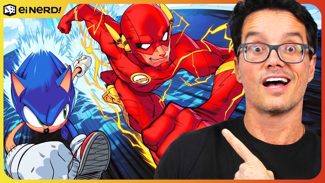 SONIC VS FLASH - CRISE DO CAOS [História completa]