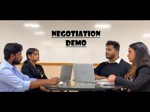 Demonstration of Negotiation Session | Mock Negotiation | Negotiation Process by IFIM ADR Centre