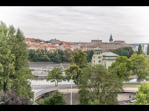 Prodej bytu 2+1 s krásným výhledem na Vltavu, Lannova ul., Praha 1 Nové Město