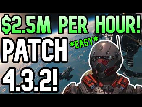 $2.5M/Hr ULTIMATE GUIDE FOR NEW PATCH 4.3.2 STAR CITIZEN BEST MONEY METHOD *EASY* *SAFEST LOOP*