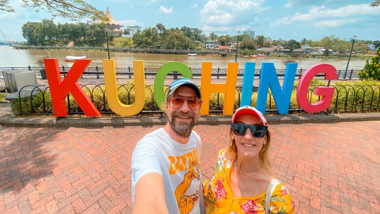 This City Surprised Us! Welcome to Kuching Malaysia | We Tried Sarawak's Famous Kopisi!