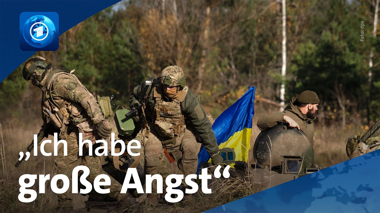 Ukrainische Männer fliehen vor dem Krieg