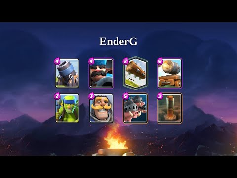 EnderG | Mortar, Royal Hogs deck gameplay [TOP 200] | March 2021