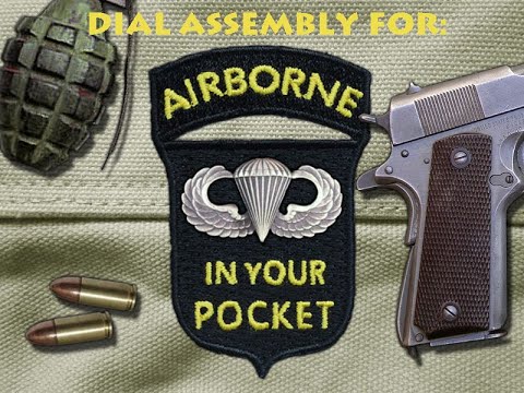 Dial Assembly for Airborne in Your Pocket Board Game
