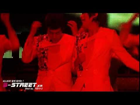 110219 Welcome Back To BEAST (비스트) Airline - SHOCK Hyunseung Fancam