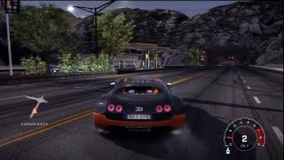 Need For Speed Hot Pursuit Bugatti Veyron 16.4 Super Sport Free Roam [HD]