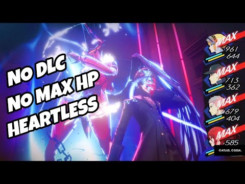 Joker Boss Fight (Heartless Difficulty) | Persona 3 Reload