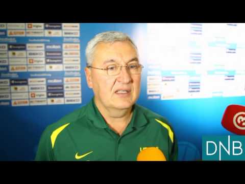 Kazlauskas po pralaimėjimo serbams