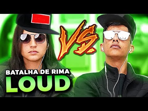 BATALHA DE RIMAS ÉPICA!! LOUD VS INSCRITOS NO FREE FIRE!!