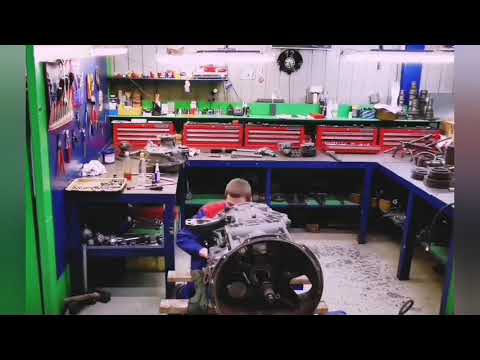 Процесс сборки коробки передач MB G211-12.