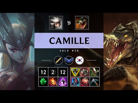 Camille Mid vs Renekton - KR Diamond Patch 25.12